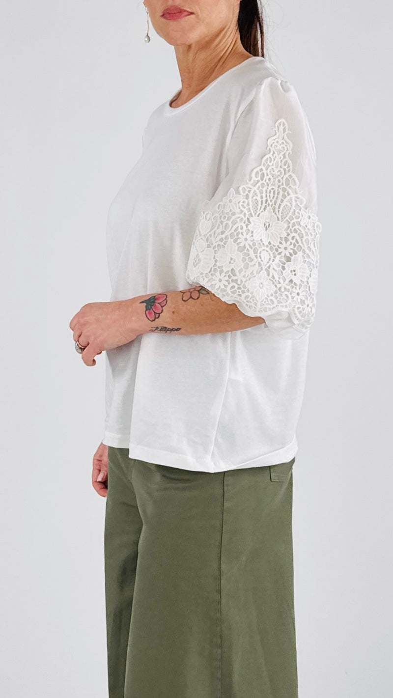 T-shirt baloon macramè T.