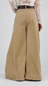 Pantalone drill farfalla T.