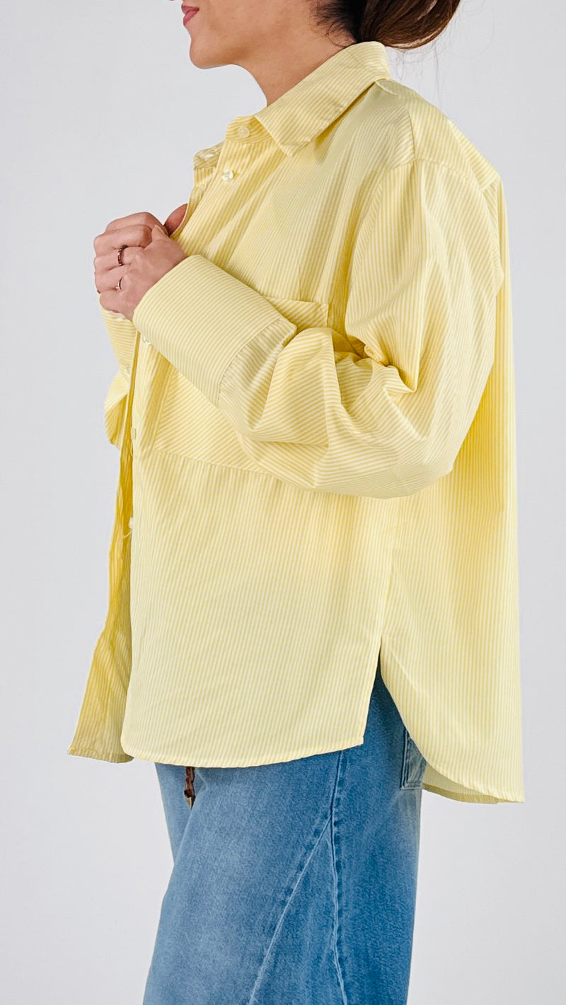 Camicia bastoncino tasca H.