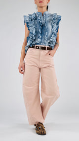 Camicina chambray maltinta T.