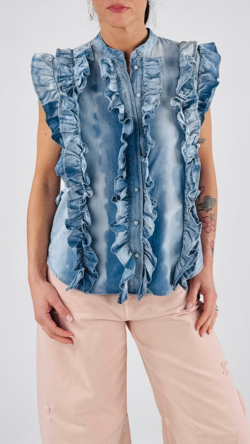 Camicina chambray maltinta T.