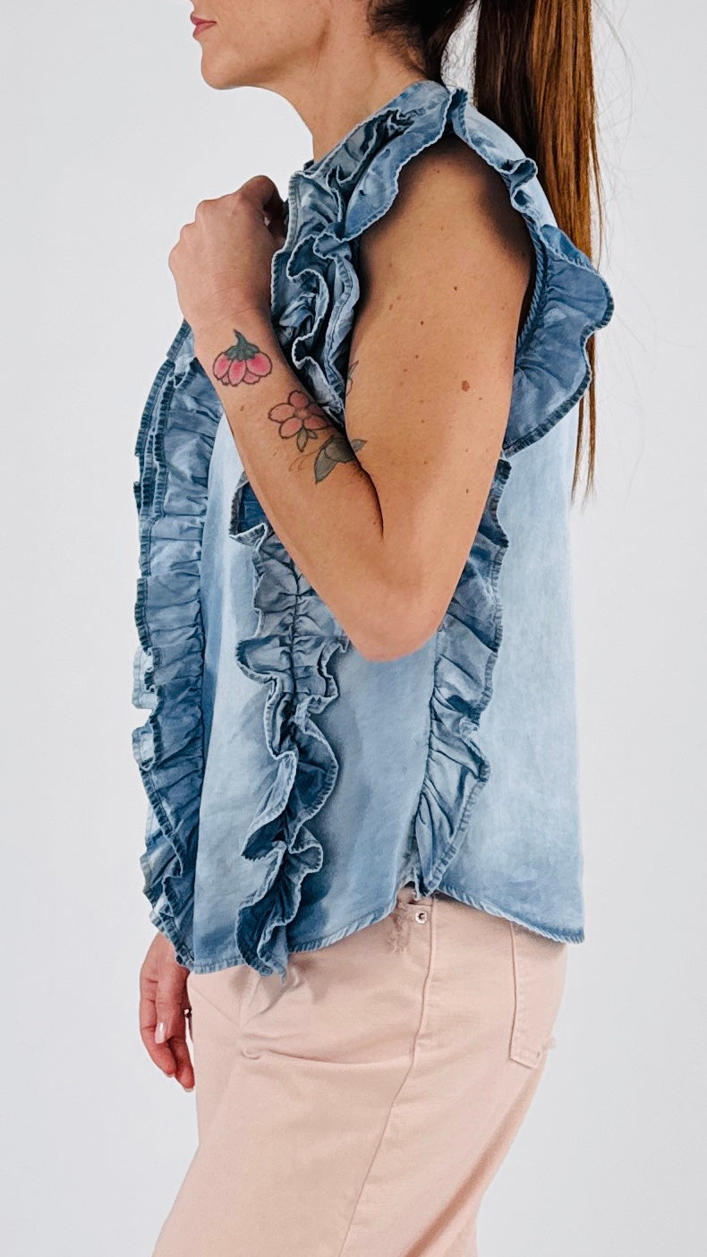 Camicina chambray maltinta T.