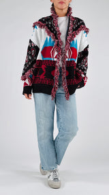 Cardigan greche e cachemire T.