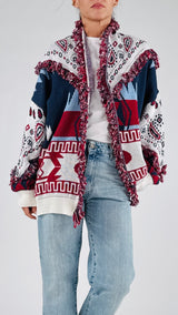 Cardigan greche e cachemire T.