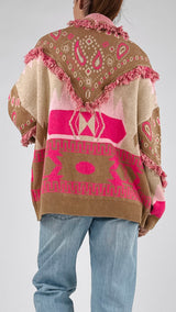 Cardigan greche e cachemire T.
