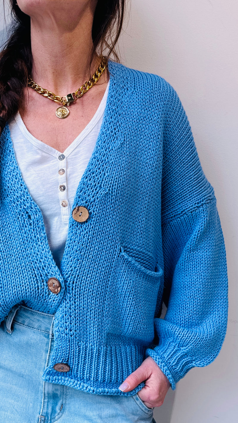 Cardigan over H.