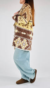 Cardigan azteco jacquard H.