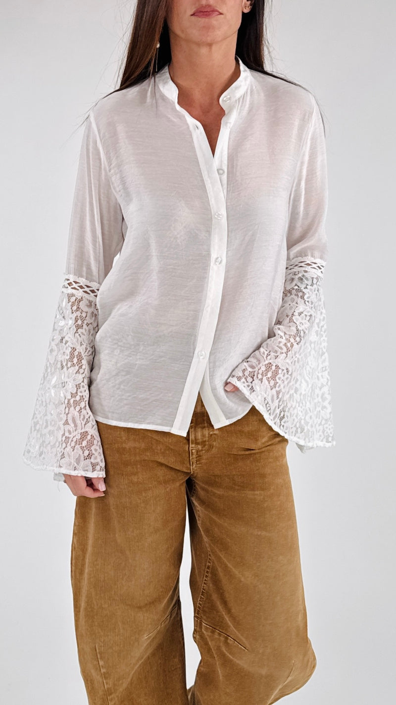 Camicia calla pizzo You