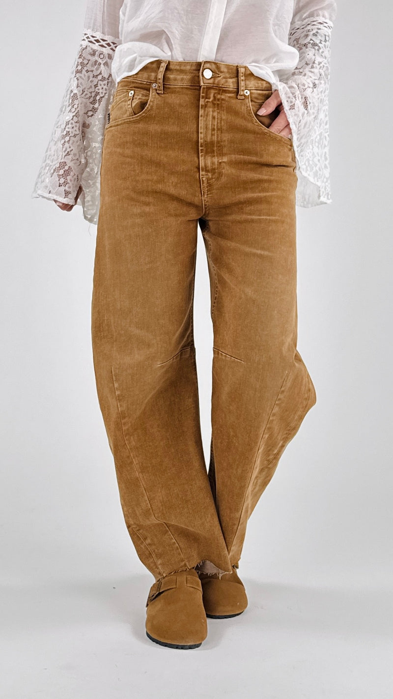 Jeans Barbara color stretch