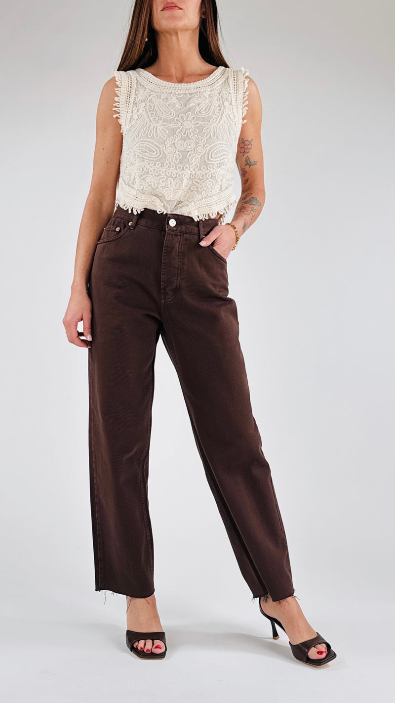 Pantalone drill Lulù