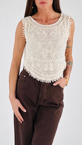 Top cornely perline H.