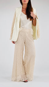 Pantalone macramè girandole T.