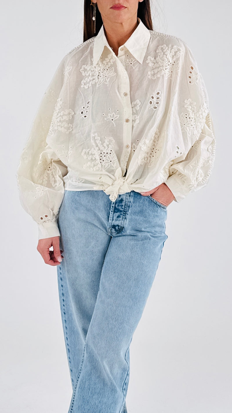 Camicia kimono san gallo H.