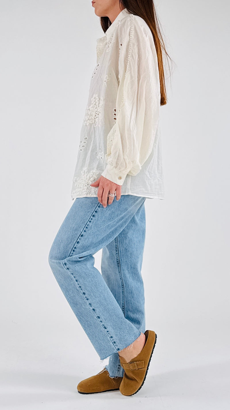 Camicia kimono san gallo H.
