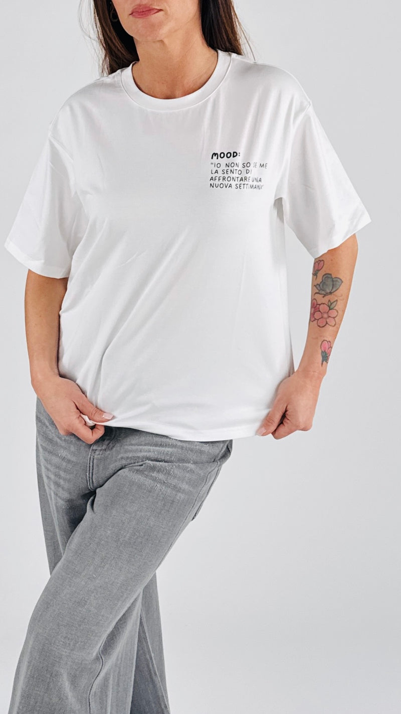 T-shirt mood settimana