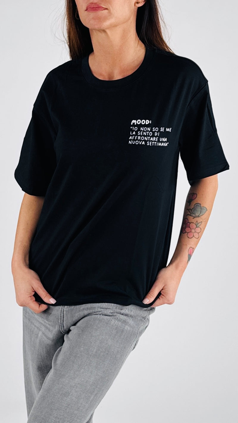 T-shirt mood settimana