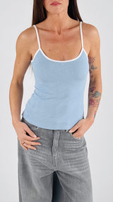Crop top costina