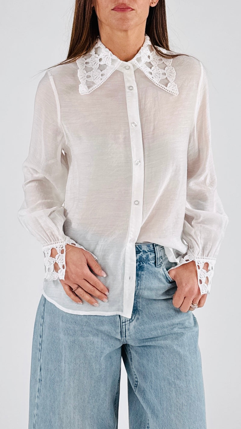 Camicia profili crochet You