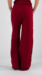 Pantalone felpa banda