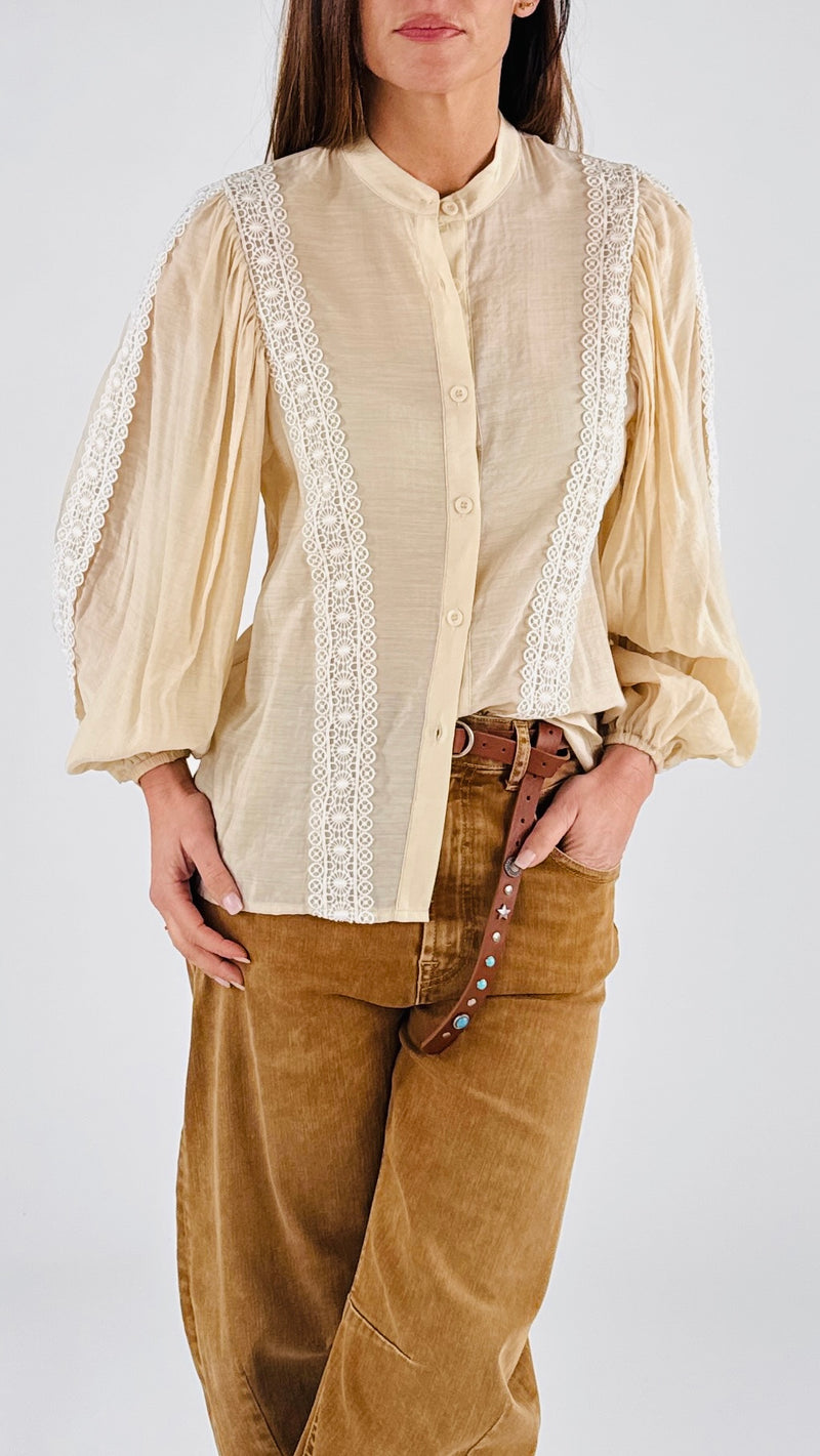 Camicia baloon passamaneria You