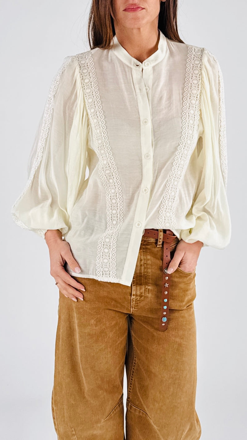 Camicia baloon passamaneria You