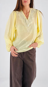 Camicia V ricami You