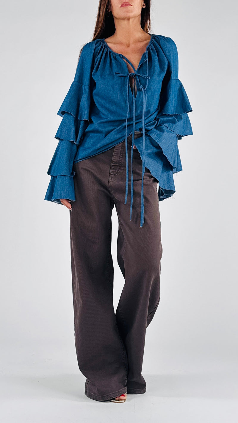 Camicia calle chambray H.