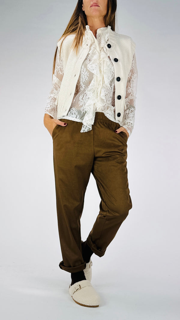 Pantalone fascione eco dainetto T.