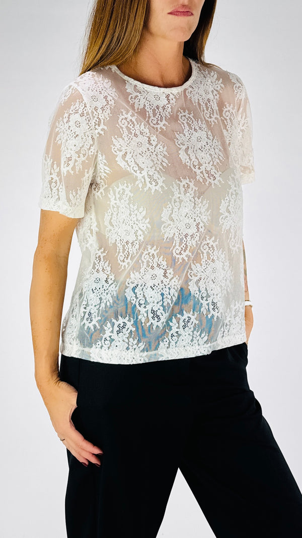 T-shirt pizzo H.