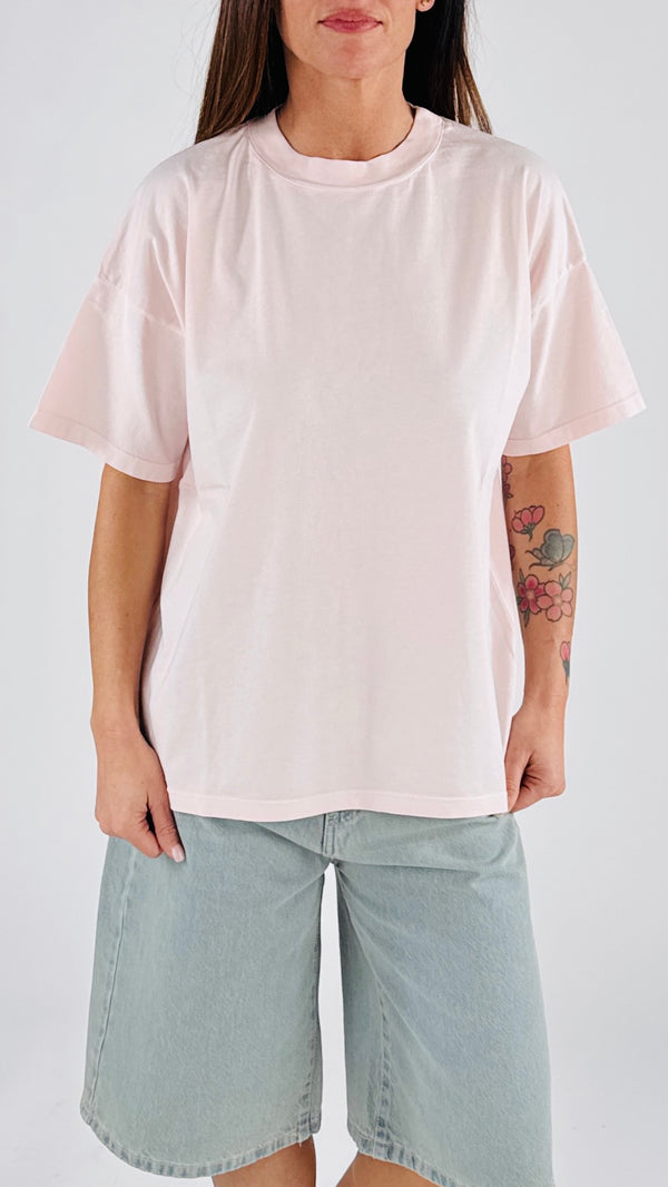 T-shirt over Vic.