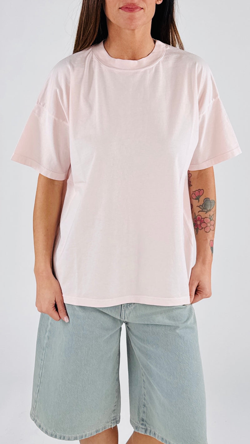 T-shirt over Vic.