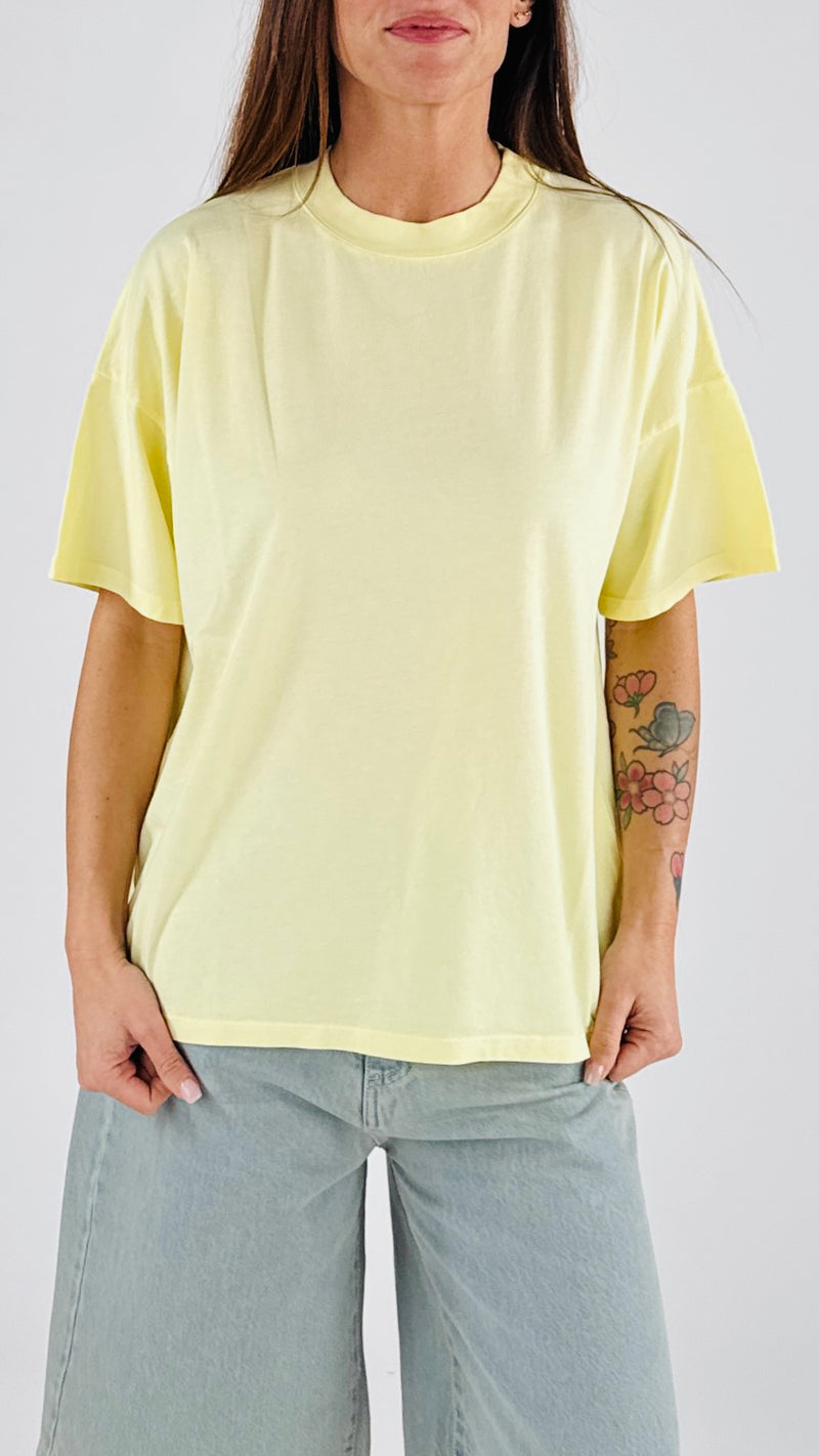 T-shirt over Vic.