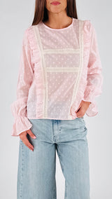 Camicia passamaneria+rouches You