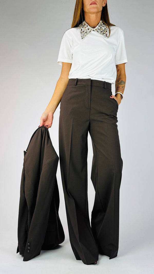 Pantalone palazzo basic H.