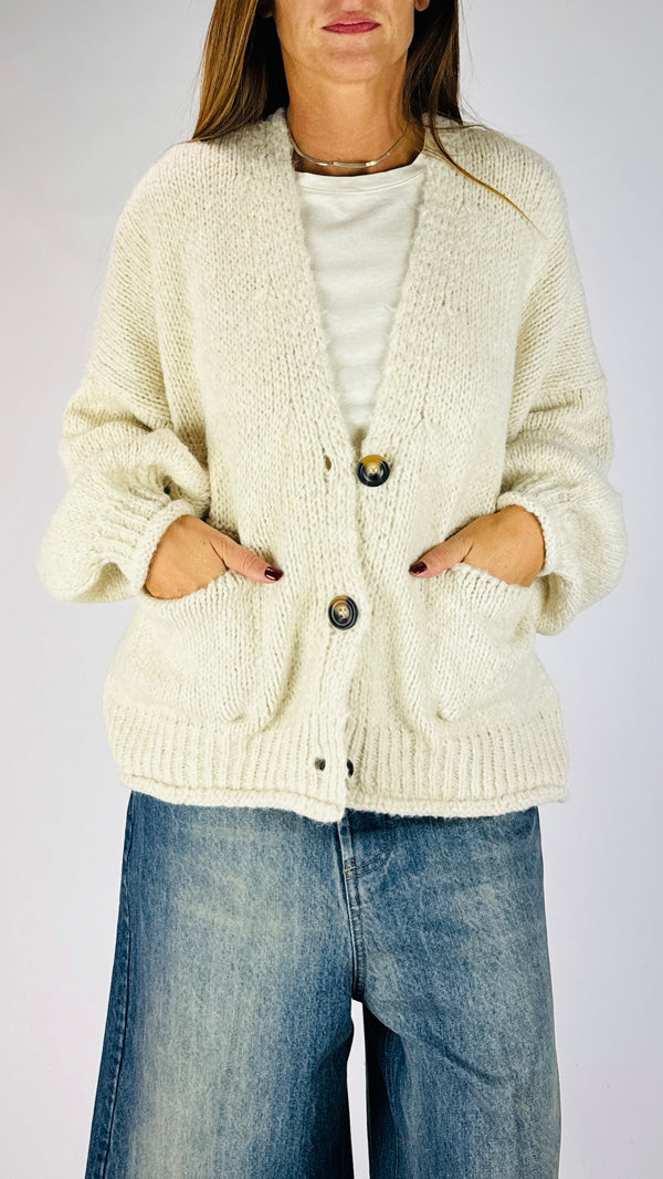 Cardigan over H.