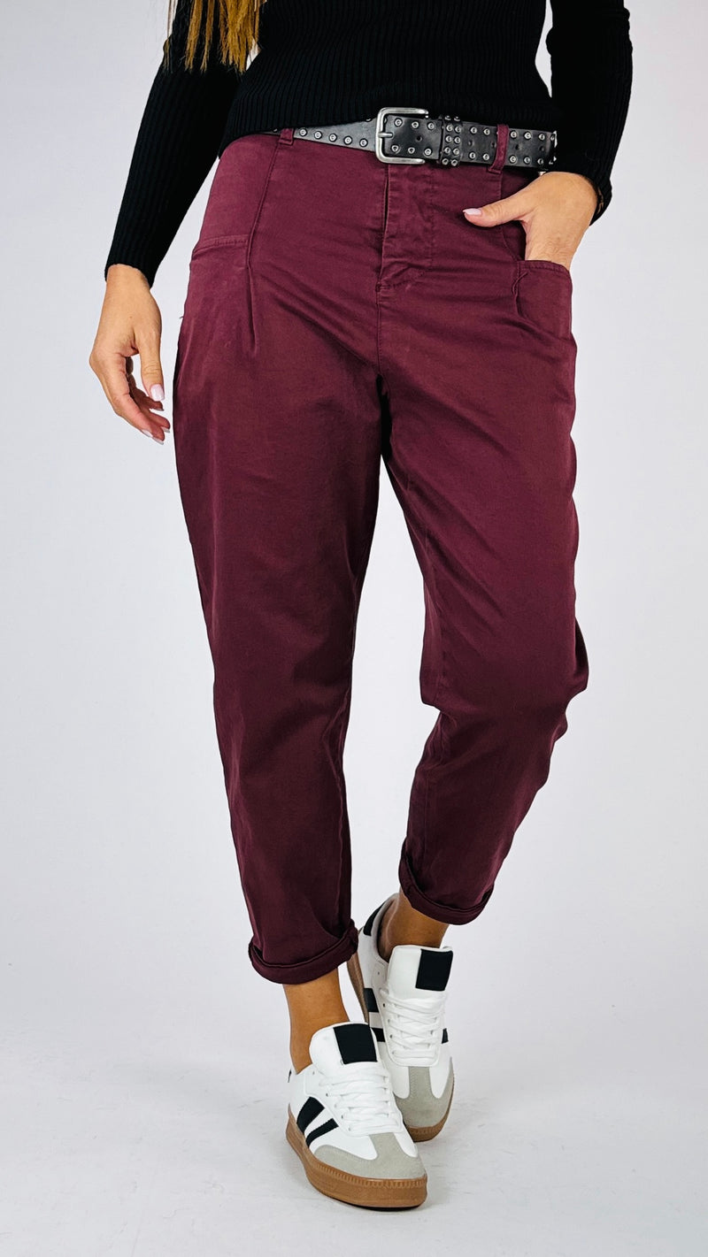 Pantalone carota riprese