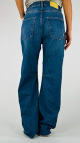 Jeans pences ginocchio