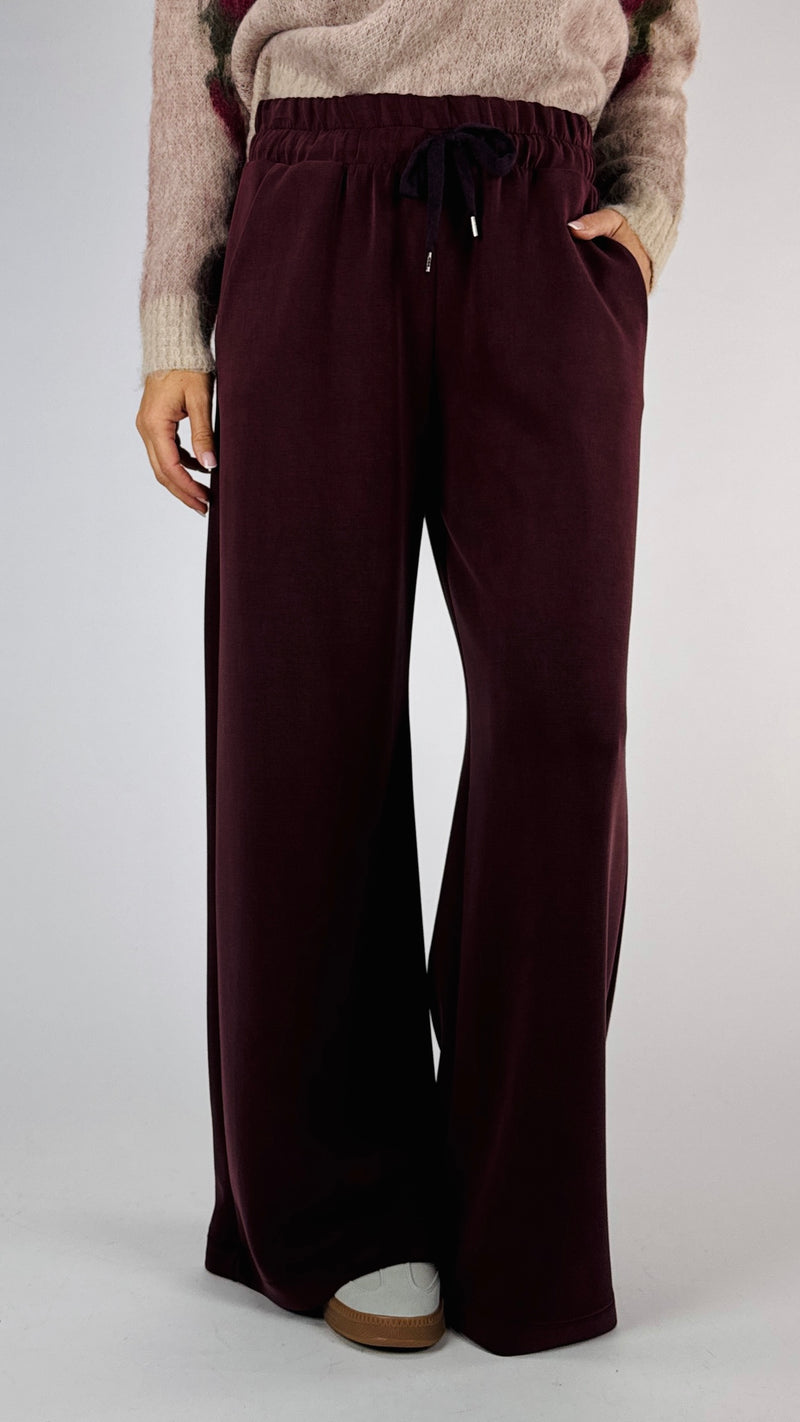 Pantalone palazzo neoprene