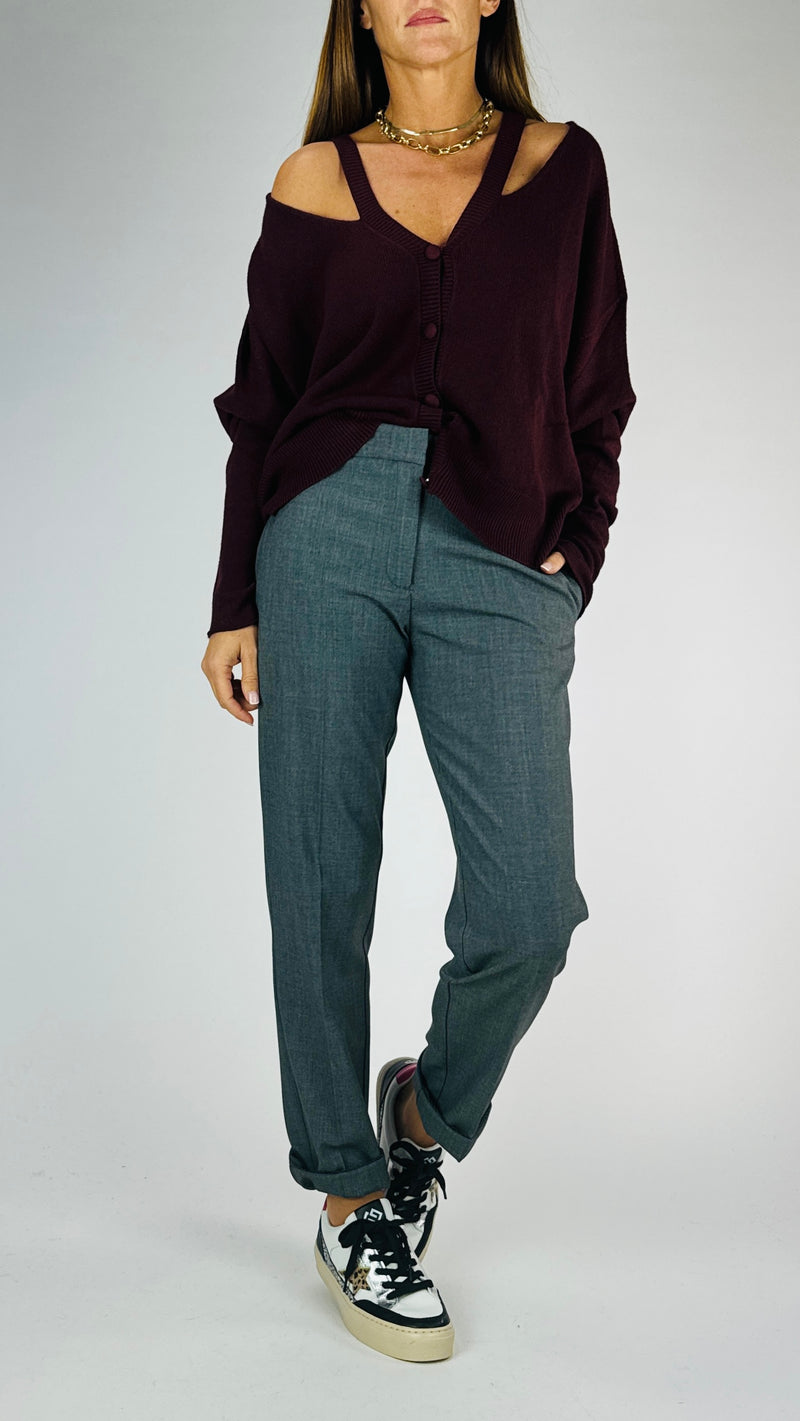 Pantalone sigaretta basic H.