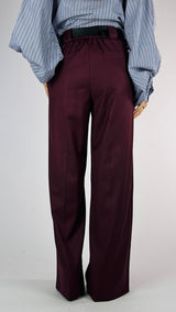 Pantalone palazzo twill T.