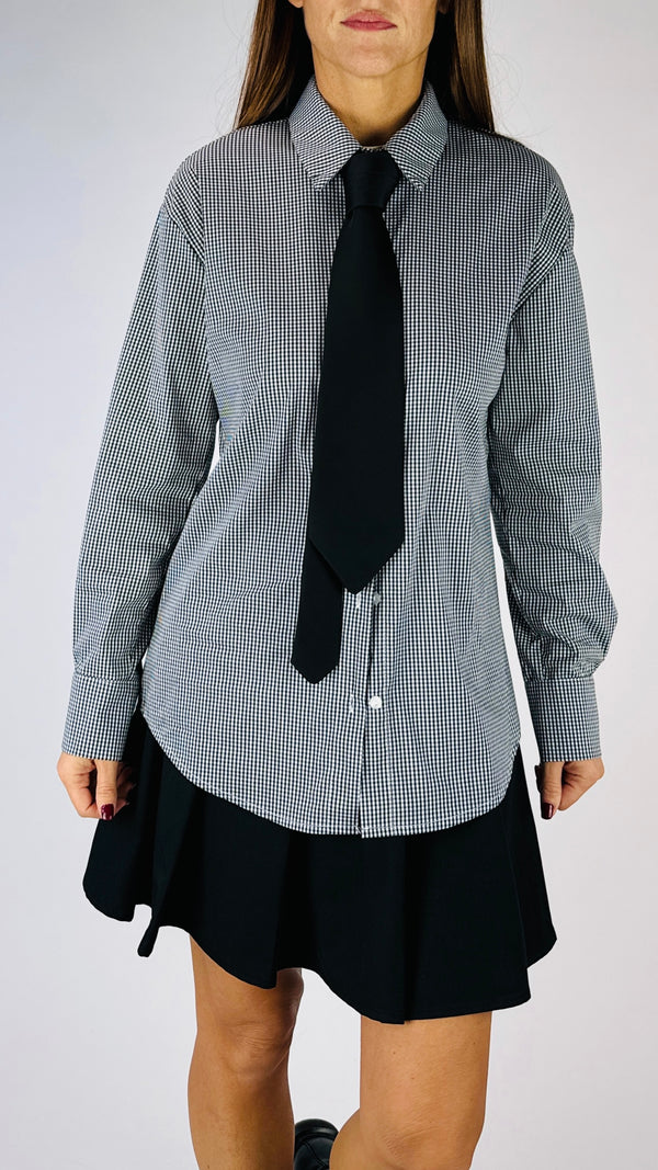 Camicia vichy cravatta