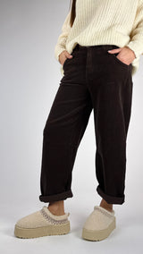 Pantalone ovetto velluto