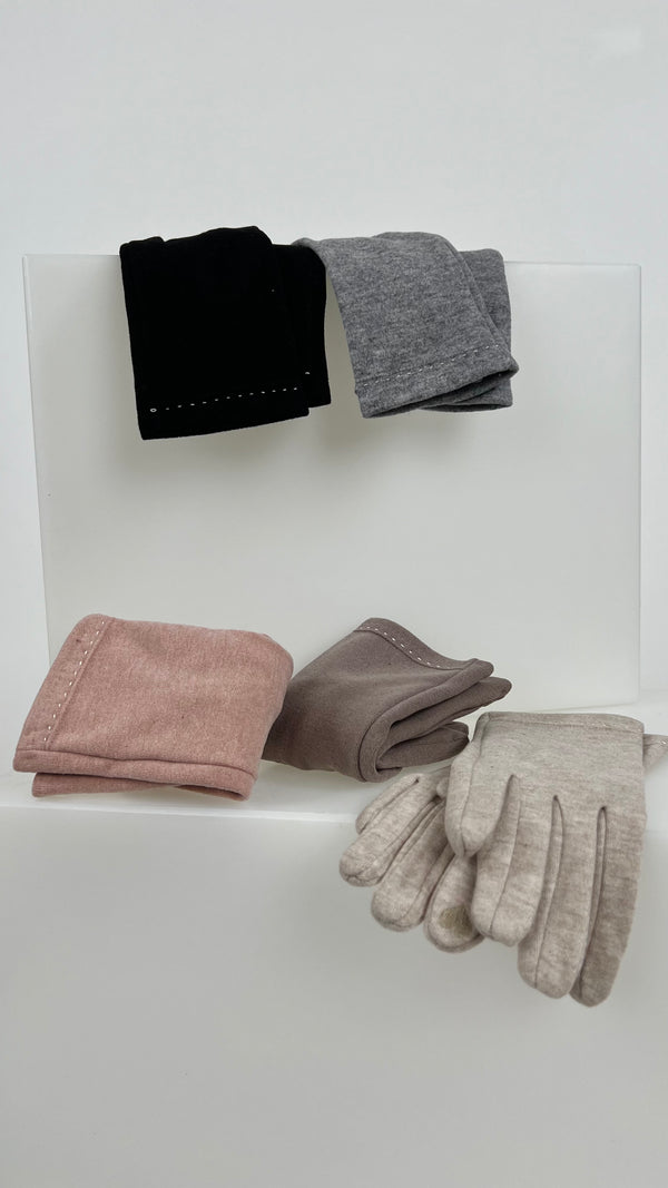 Guanto basic tessuto