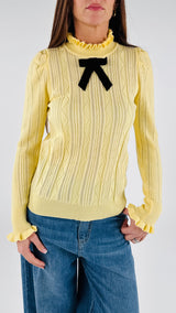 Pull fiocchetto flock