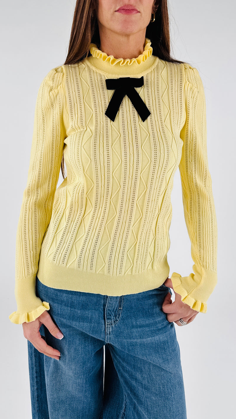 Pull fiocchetto flock