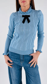 Pull fiocchetto flock