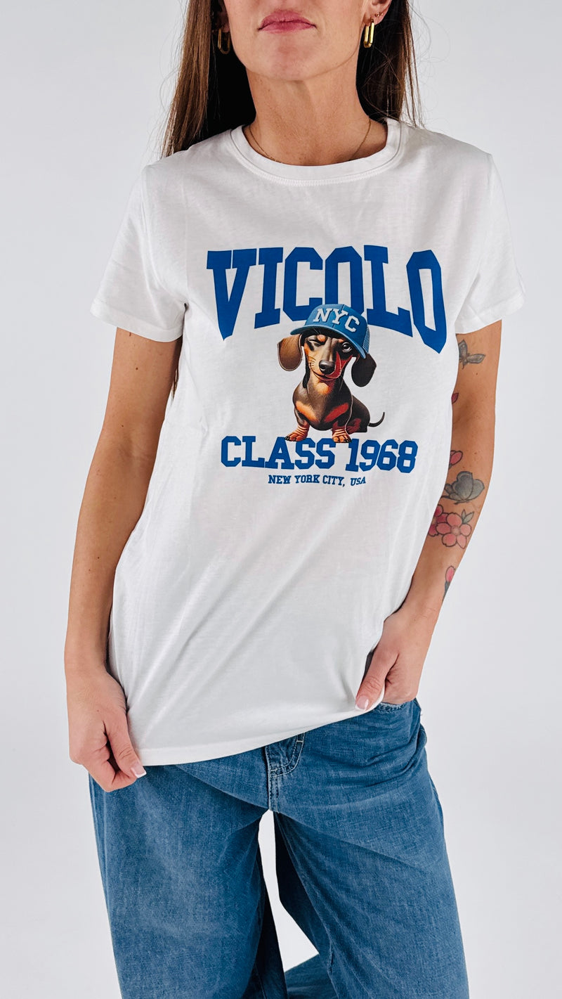 T-shirt bassotto nyc V.