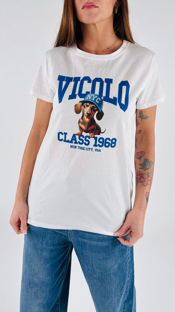 T-shirt bassotto nyc V.