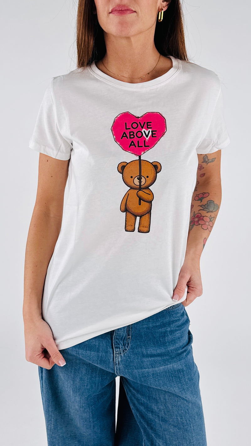T-shirt orso palloncino
