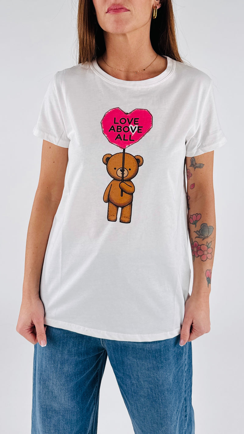 T-shirt orso palloncino